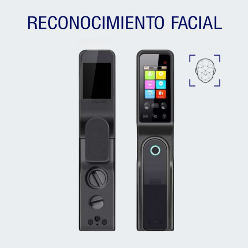 Cerradura doble pantalla IPM015 con Reconocimiento facial